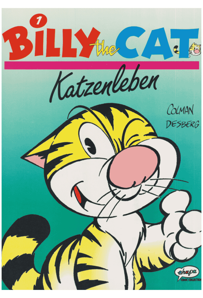 Billy the cat Softcover (Deutsch) - Beispielfoto